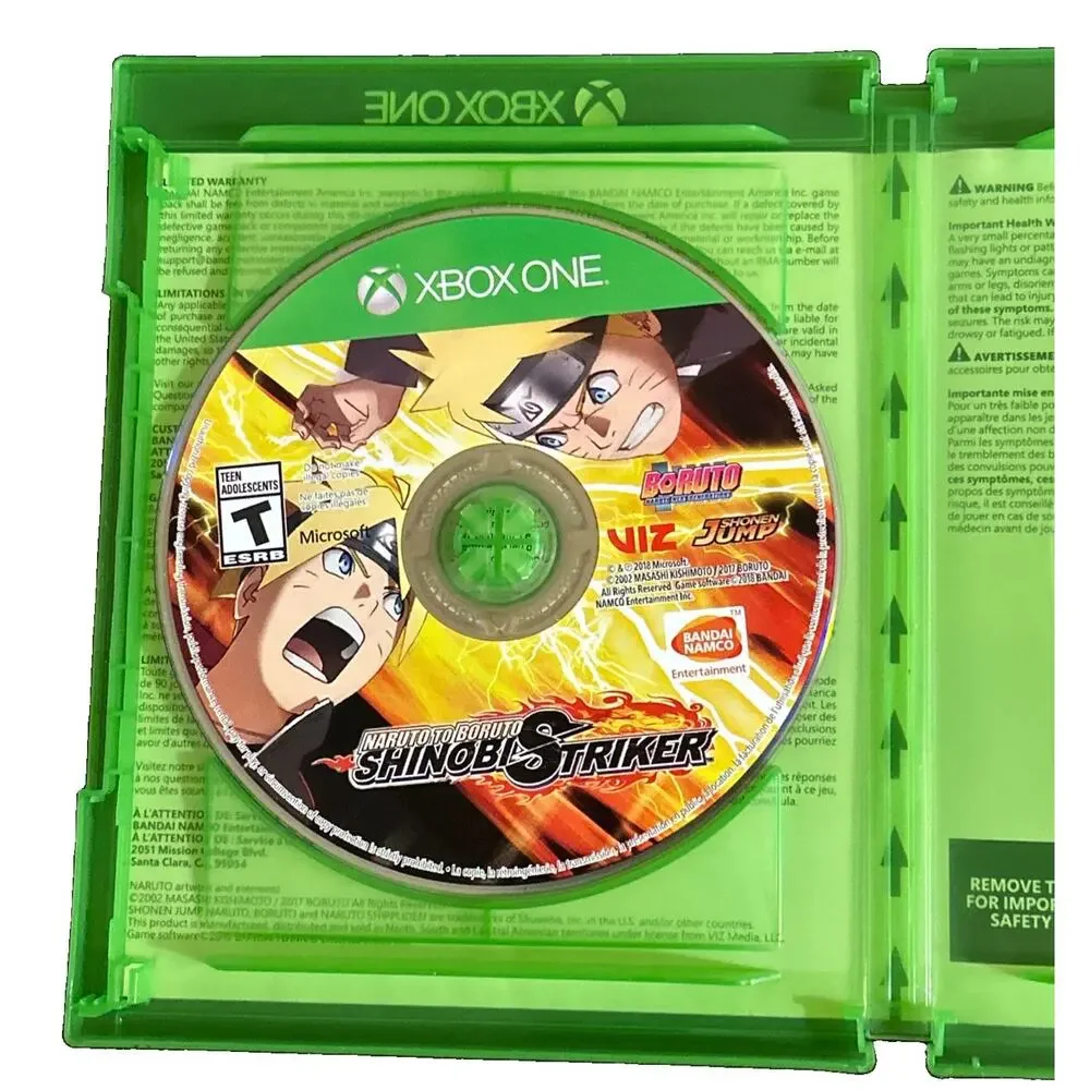 Naruto to Boruto Shinobi Striker Xbox One Bandai Namco 2018 Tested & Working